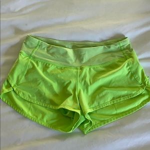 Lululemon Speed Shorts